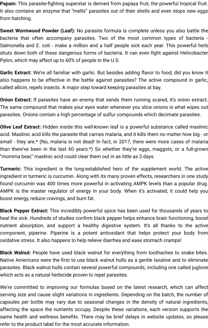 ingredients