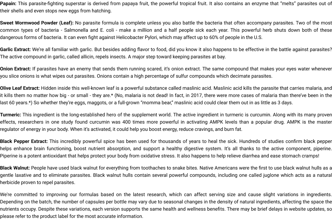 ingredients